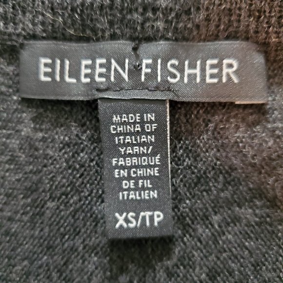 Eileen Fisher grey skirt merino knit XS / TP minimalist laggenlook luxury - Picture 5 of 8